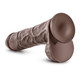 Mr Savage 11.5 inches Dildo with Suction Cup Brown by Blush Novelties - view 3