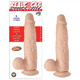 RealShaft Dildo Dual Layered #9 Beige Thick 9 inches Dildo by NassToys