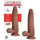 RealShaft Dildo Dual Layered #4 Brown 8 inches Dildo by NassToys