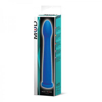 Mod Wand Silicone - Smooth - Blue by 665 inc