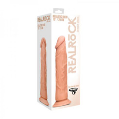 Realrock - 10 / 25 Cm Realistic Dildo - Flesh Adult Sex Toys