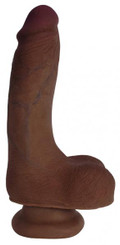 Home Grown Cock 7 inches Chocolate Brown Dildo