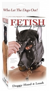 Fetish Fantasy Series Doggie Hood and Leash Adult Toy