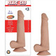 RealShaft Dildo Dual Layered #3 Beige 7.5 inches Dildo by NassToys