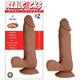 Real Cocks Dual Layered #2 Brown 7 inches Dildo Sex Toys