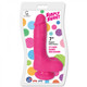 Simply Sweet Poppin Pink Pecker 7 inches Dildo by Curve Novelties - Product SKU CNVNAL -57665