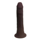 Easy Riders 8 inches Dual Density Dildo Brown Sex Toys