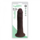 Easy Riders 8 inches Dual Density Dildo Brown by Curve Toys - Product SKU CNVNAL -69398