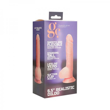 Gc 6.5 Inch Realistic Dildo - Flesh Adult Toys