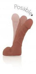 Suave Dual Density Tan Dong 7 inches Best Sex Toy