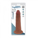 Easy Riders 7 inches Dual Density Dong Caramel Tan by Curve Toys - Product SKU CNVNAL -69394