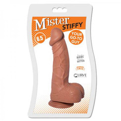 Mister Stiffy 6.5in Caramel Adult Sex Toys