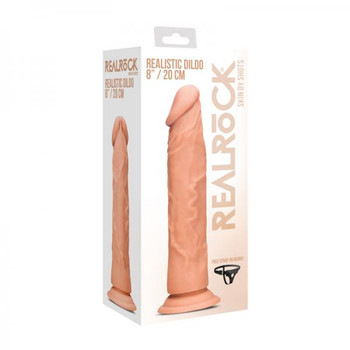 Realrock - 8 / 20 Cm Realistic Dildo - Flesh Adult Toy