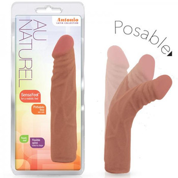 Blush Antonio Latin Dual Density Dong 7.5in by Blush Novelties