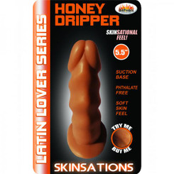 Skinsations Latin Lover Series Honey Dripper Dildo 5.5in