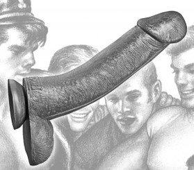 Tom Of Finland Kake Penis 12 Inches Silicone Dildo by XR Brands