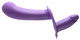 XR Brands 28x Double Diva 2 Inch Double Dildo With Harness And Remote Control - Purple - Product SKU CNVXR-AG858-PURPLE