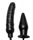 Deuce Double Penetration Inflatable Dildo And Anal Plug by XR Brands - Product SKU CNVXR -AD850