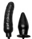 Deuce Double Penetration Inflatable Dildo And Anal Plug by XR Brands - view 3