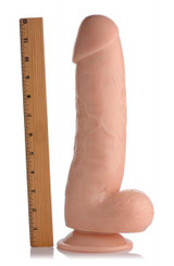 The Forearm 12 Inch Dildo With Suction Base Beige Sex Toys