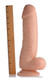 The Forearm 12 Inch Dildo With Suction Base Beige by XR Brands