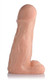The Manolith 11 inches Dildo with Balls Beige by XR Brands - view 4