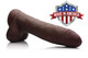 Terrance BBC Skintech Realistic Dildo 12 inches Brown by TrueTouch