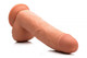 XR Brands 9 Inches Ultra Real Dual Layer Suction Cup Dildo Medium Skin Tone - Product SKU CNVXR-AF675