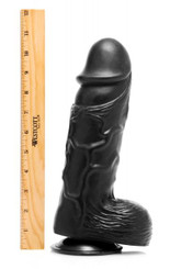 Master Penis Giant Black 10.5 inches Dong by XR Brands