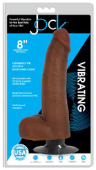 The Jock Medium Vibrating Dildo With Balls - 8 Inch Sex Toy For Sale