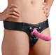 The Wide Band Strap On Harness Kit With Silicone Dildo Sex Toy For Sale