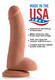 8 Inches Ultra Real Dual Layer Suction Cup Dildo Tan Best Sex Toys