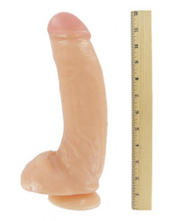 Sexflesh Stuff Me Stefan 10 Inches Beige Dildo - Bulk by XR Brands