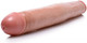 Realistic 17.5 Inches Double Dong Beige Adult Sex Toy