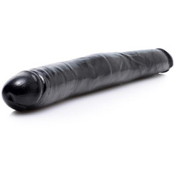Realistic 17.5 Inches Double Dong Black Adult Sex Toys
