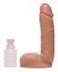 Veiny Victor Ejaculating Fluid-compatible Penis With Bottle by XR Brands - view 2