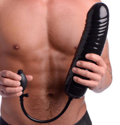 The XXL Inflatable Dildo 12.5 inches Black Sex Toy For Sale
