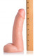 8 Inches Penis Lock Dildo With Balls Attachment Beige by XR Brands - view 2