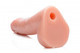 8 Inches Penis Lock Dildo With Balls Attachment Beige by XR Brands - view 4