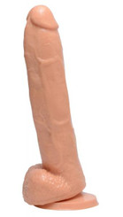 Vibrating Vincent 11 Inches Dildo With Suction Cup