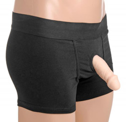 Boxer Style Packing Harness Briefs M/L Black by XR Brands