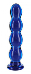 The Nirvana Cobalt Blue Glass Probe Sex Toy For Sale