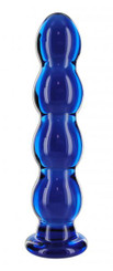 Nirvana Cobalt Blue Glass Probe by XR Brands