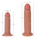 Jock Light Bareskin Dildo - 9 Inch by Curve Toys - Product SKU CNVXR -CN -09 -0606 -10