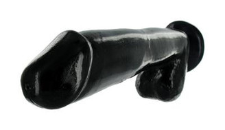 Mighty Midnight 10 Inch Dildo With Suction Cup by XR Brands