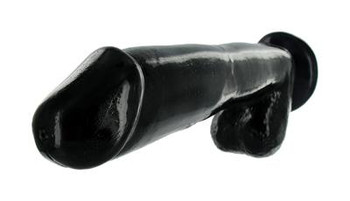Mighty Midnight 10 Inch Dildo With Suction Cup by XR Brands