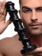Mighty Screw 9.5 Inches Dildo Black by XR Brands
