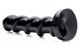 Mighty Screw 9.5 Inches Dildo Black by XR Brands - view 2