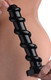 Mighty Screw 9.5 Inches Dildo Black by XR Brands - view 3