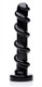 Mighty Screw 9.5 Inches Dildo Black by XR Brands - view 4